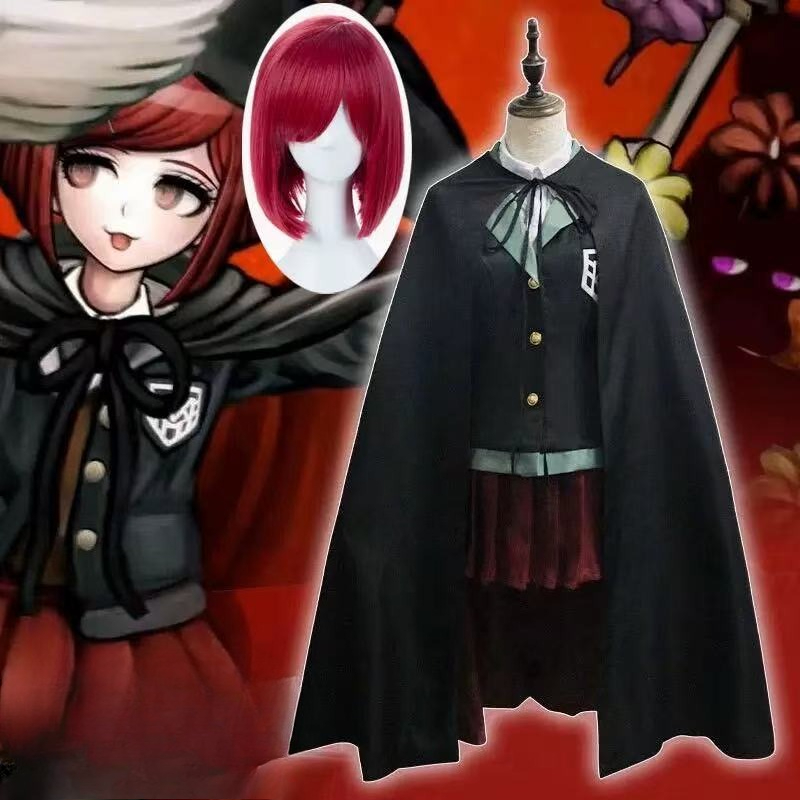 Anime Cosplay Girlfriend - Anime Danganronpa Sihirbaz Yumeno Himiko Kız