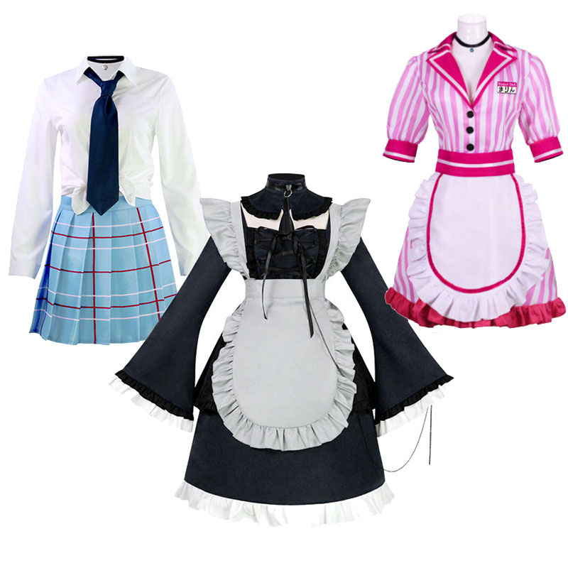 Anime Cosplay Maid - WHH Comic Kitagawa Marin Gojo Waka