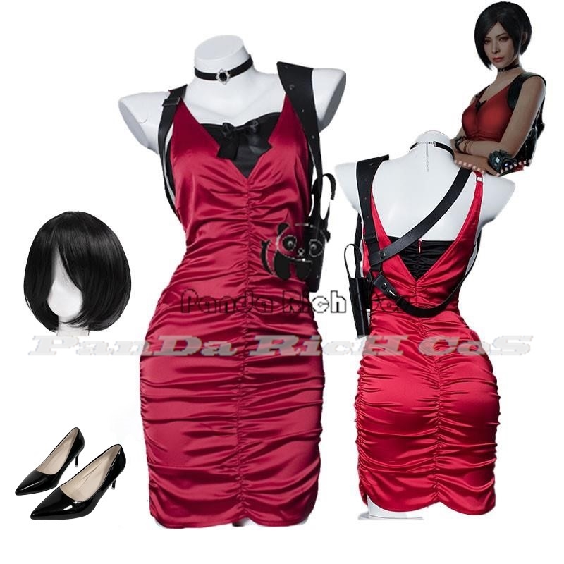 Anime Cosplay Girlfriend - Kadın yerleşik 4 Ada Wong Cosplay