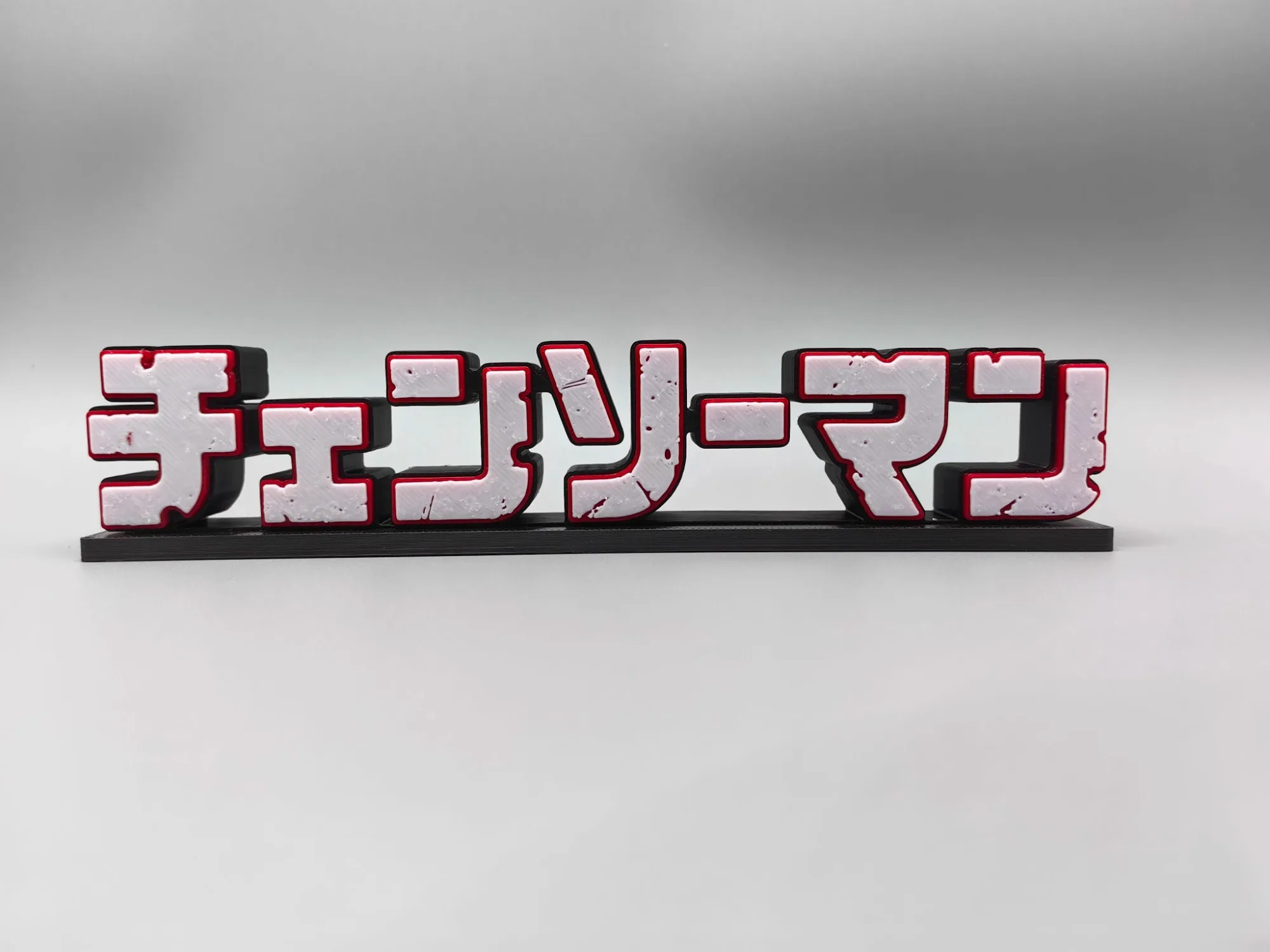 Anime Testere Adam 3D Logo Mod - Chainsaw Man Cosplay incelemesi ve fiyatı
