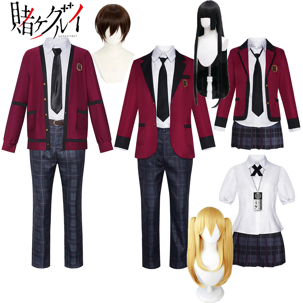 Jabami Yumeko Cosplay Anime Ka - Anime Cosplay Live incelemesi ve fiyatı