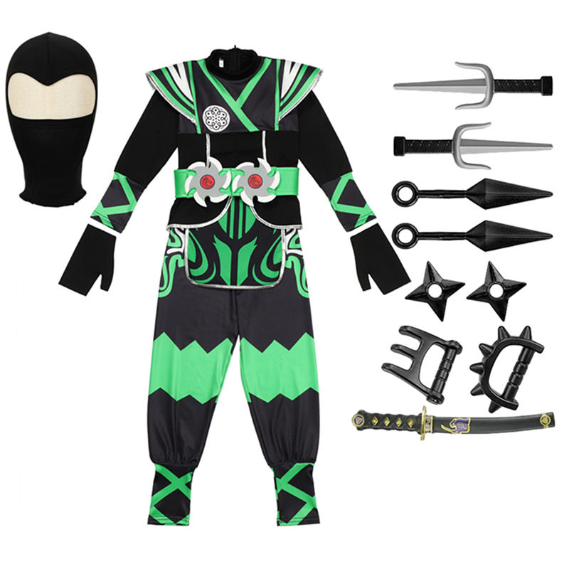 Japon Ninja Kostüm Seti Çocukl - Kids Cosplay Anime incelemesi ve fiyatı