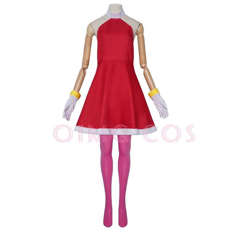 Amy Rose Cosplay Kostüm Yetişk - Women Anime Cosplay incelemesi ve fiyatı