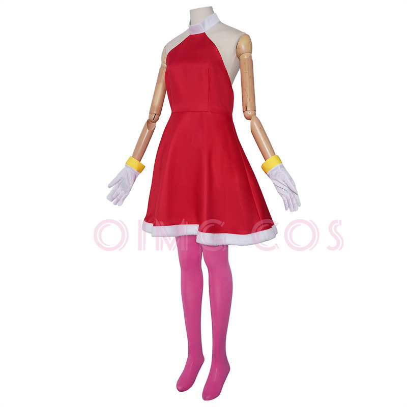 Amy Rose Cosplay Kostüm Yetişk - Women Anime Cosplay incelemesi ve fiyatı