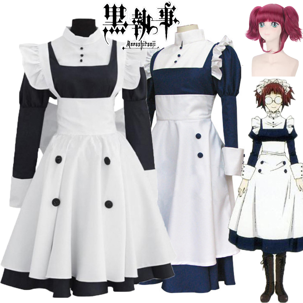 2025 Meyrin Hizmetçi Kıyafeti  - Anime Cosplay Black Girl incelemesi ve fiyatı