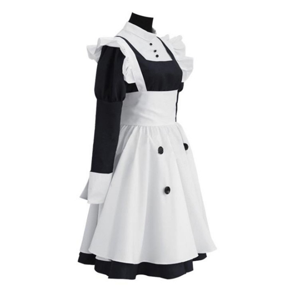 2025 Meyrin Hizmetçi Kıyafeti  - Anime Cosplay Black Girl incelemesi ve fiyatı