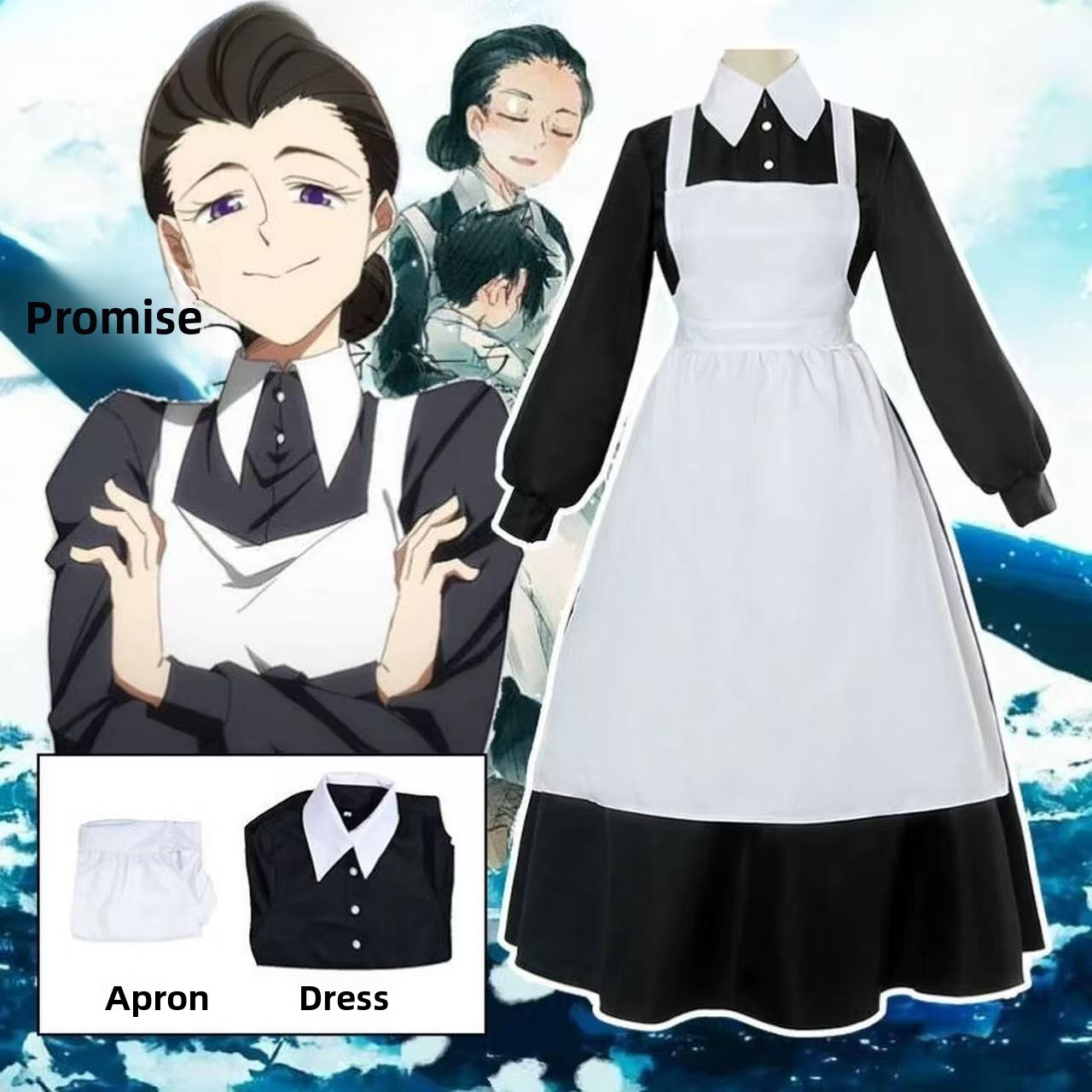 Anne Isabella Cosplay Kostüm A - Anime Cosplay Maid incelemesi ve fiyatı
